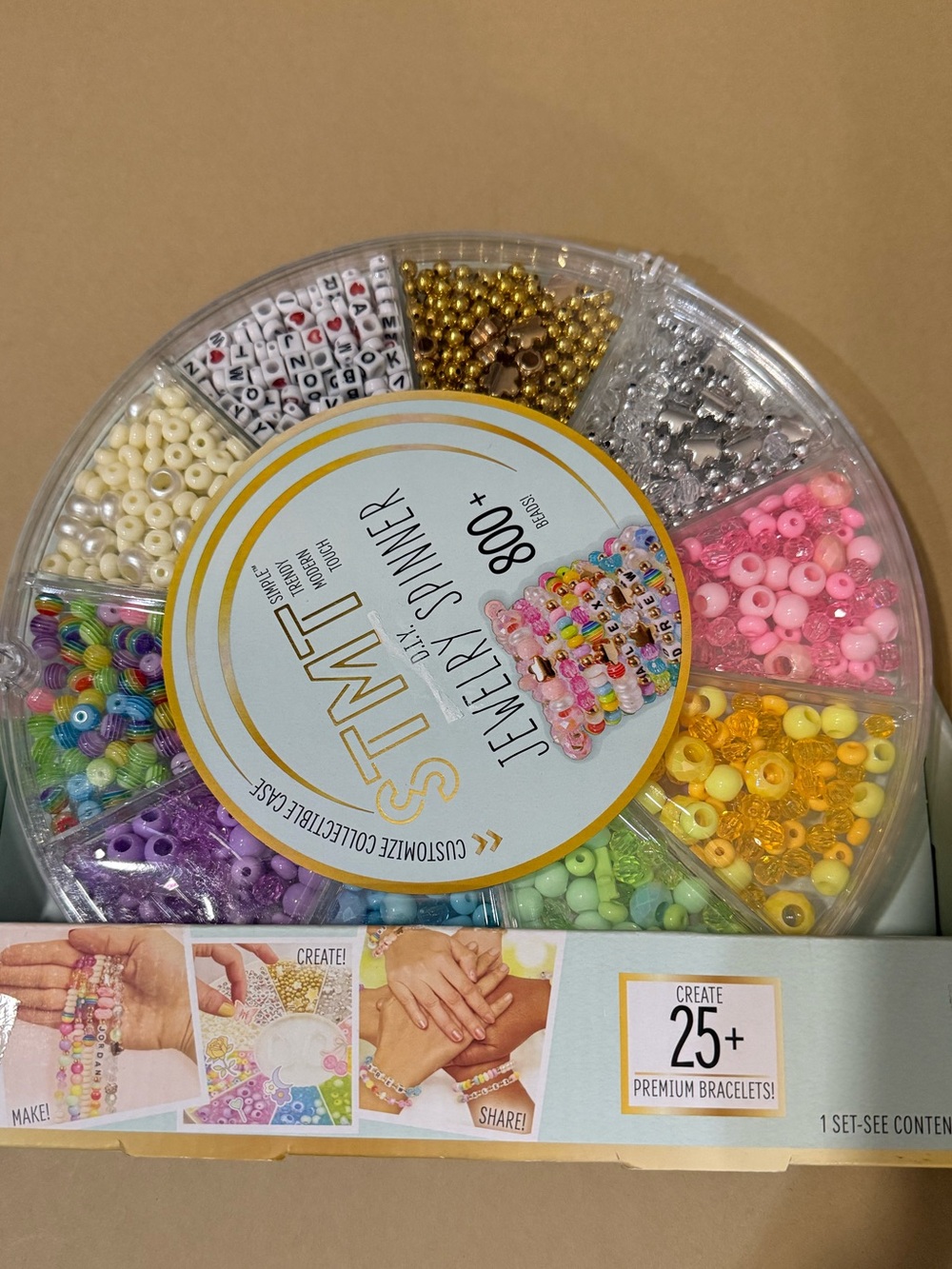 New Bead Kit - Multicolor Beads for Bracelet Making